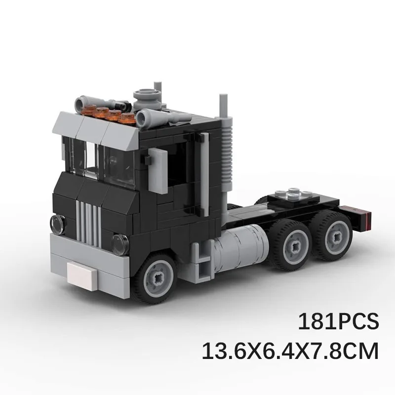 

MOC Building Block 15602 Road Truck Head Small Particles Creative Series Mosaic Toys Car Model Children Bricks Toys