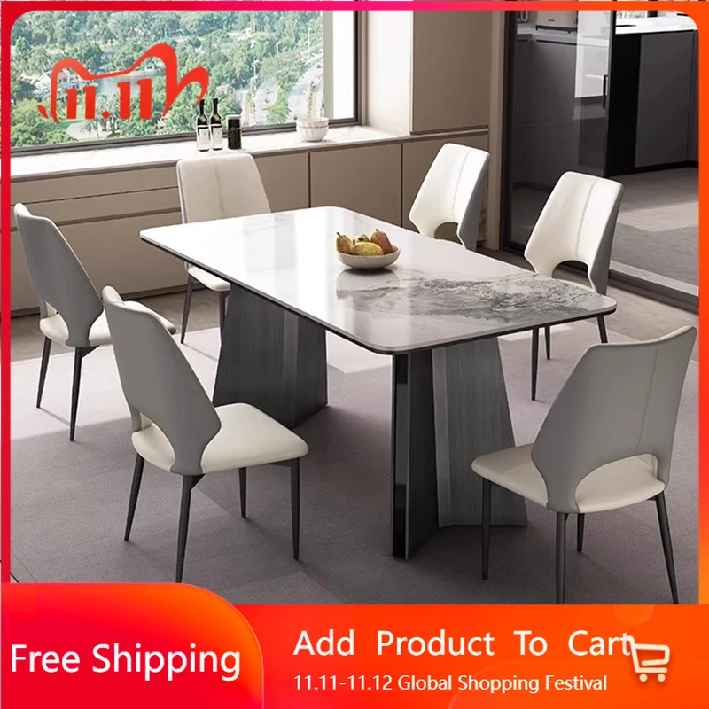 

Lounge Space Saving Dining Table Restaurant Hallway Modern Luxury Dining Table Kitchen Salon Restaurant Mesa Home Furniture