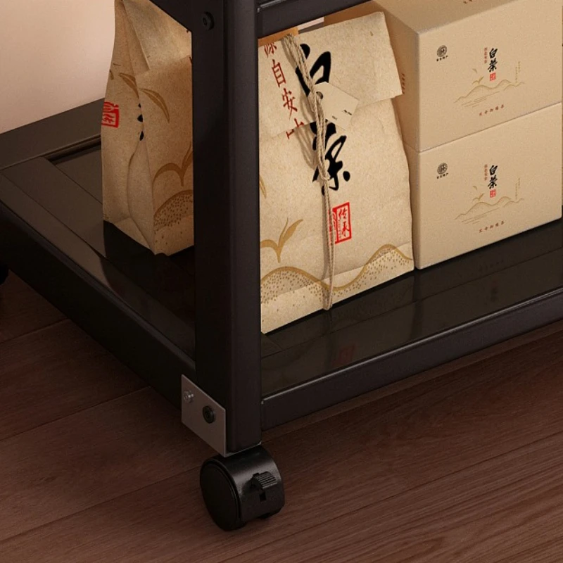 المطبخ غرفة المعيشة خزانة التخزين الحديثة نقل الرف خزانة تخزين خزانة بسيطة الخيزران الأثاث Casiers Et Casiers MHSNJ