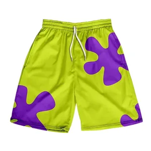 Bob Esponja Calça Quadrada Anime Cosplay Traje, Patrick Star, Pijama Kawaii, Roupas de Casa, Shorts, Presente 10 principais vendas bob esponja pants - №5