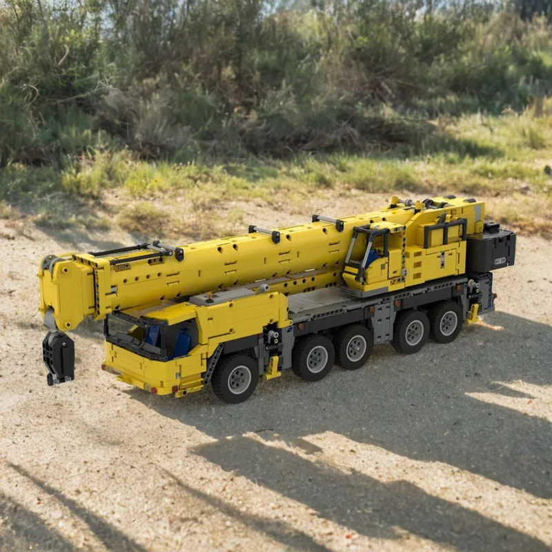 4204 قطعة MOC Groves GMKes 5250L رافعة متنقلة لتقوم بها بنفسك اللبنات نموذج هدية