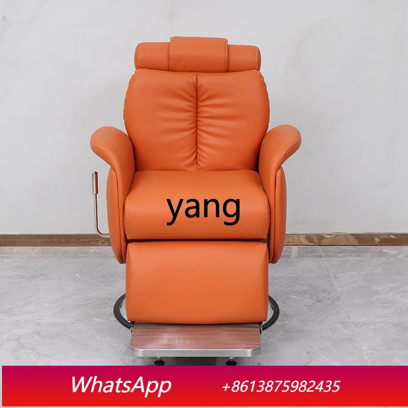 

LTT reclining physiotherapy chair barber beauty chair lifting large chassis perm, dyeing and cutting shaving chair