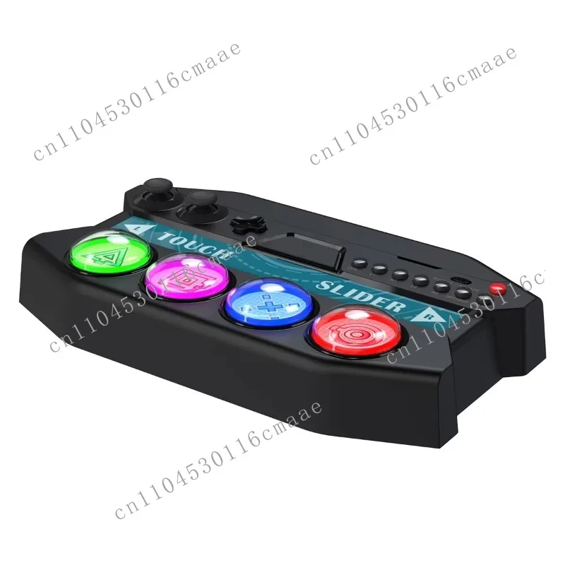 With Touch Bar LED Light  Future Tone DX Gamepad  for PS5 PS4 Joystick Controller
