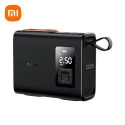 Xiaomi Baseus Tire Inflator Portable Air Compressor Pump for Car Tyre Inflation 250W Dual Cylinder Wireless Electric Tire Pump