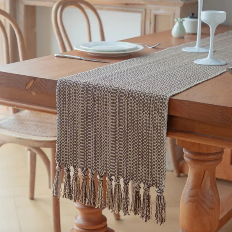 high-quality-striped-table-runner-with-tassels-luxury-anti-scratch-tea-table-mat-for-office-home-soft-reusable-dining-decoration