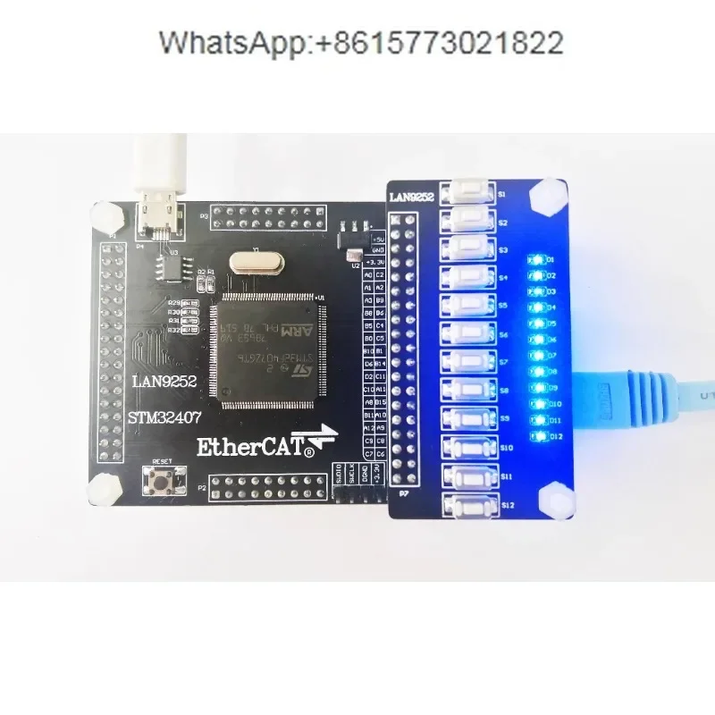 LAN9252 Slave LAN9252 Development Board EtherCAT Slave 32IO CIA402