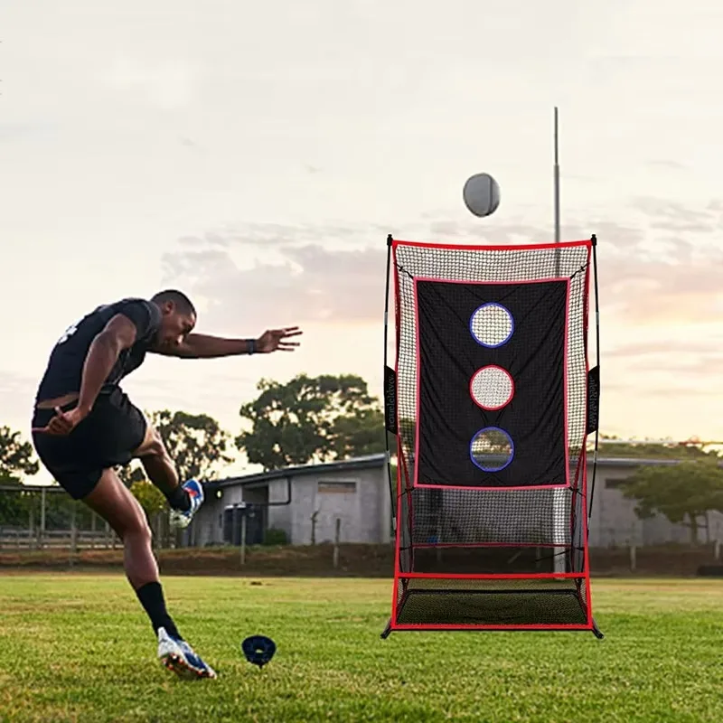 Filet de Football à 3 trous, filet de butée de Football, filet de lancer pour entraîneur de Football américain, prix bas
