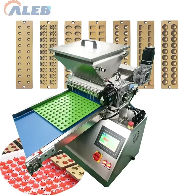 YWM Certificate Easy Cleaning 304ss Gummy Bear Forming Machine Jelly Candy Maker for Home and Small Food Workshop