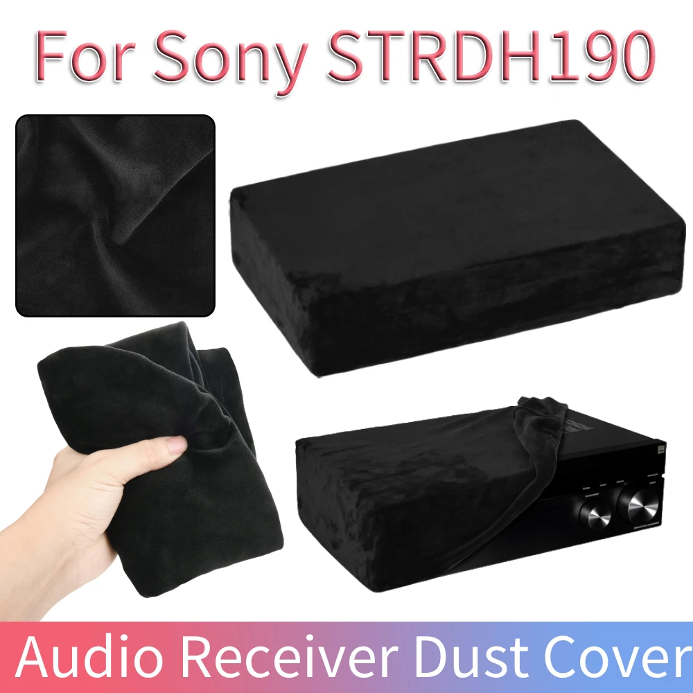 

Мягкий защитный чехол, подходящий для домашнего стереоресивера Sony STRDH190, эластичный защитный чехол с эластичной лентой, моющийся, многоразовый.