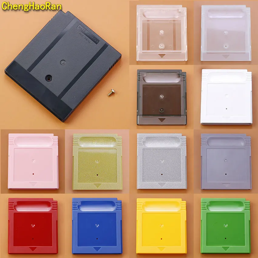 

ChengHaoRan High Quality Plastic Game Card Housing Case Replacement For Gameboy Color GB DMG GBC Cartridge Box Shell Cover