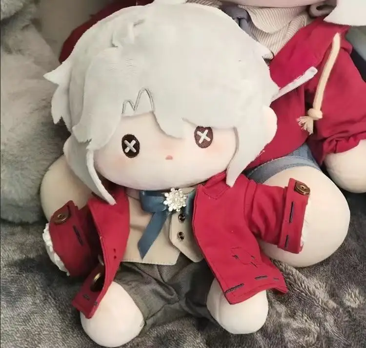 

20cm Game Identity V Frederick Kreiburg Composer Cute Cosplay Plush Doll Toys Figure Body Soft Dress Up Cosplay Holiday Gifts