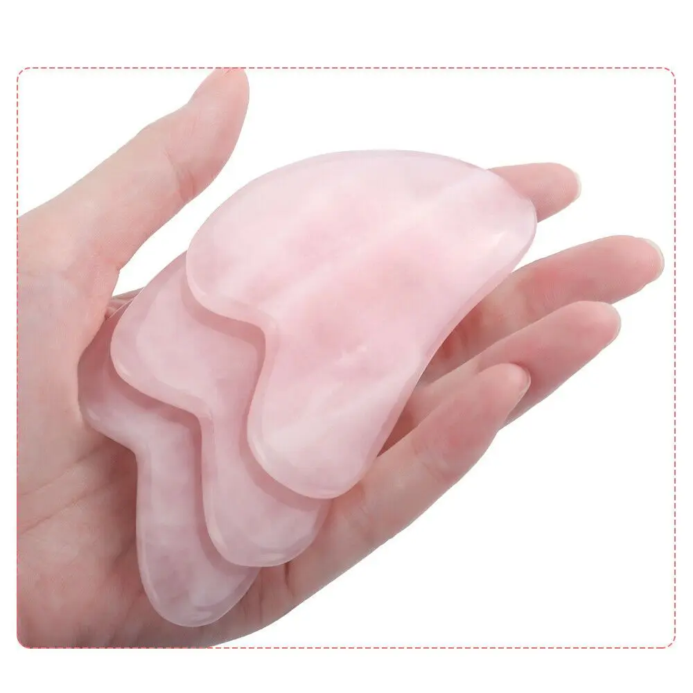 Natural Pressure Relaxation Anti Wrinkle Jade Massager Massager Quartz GuaSha Board