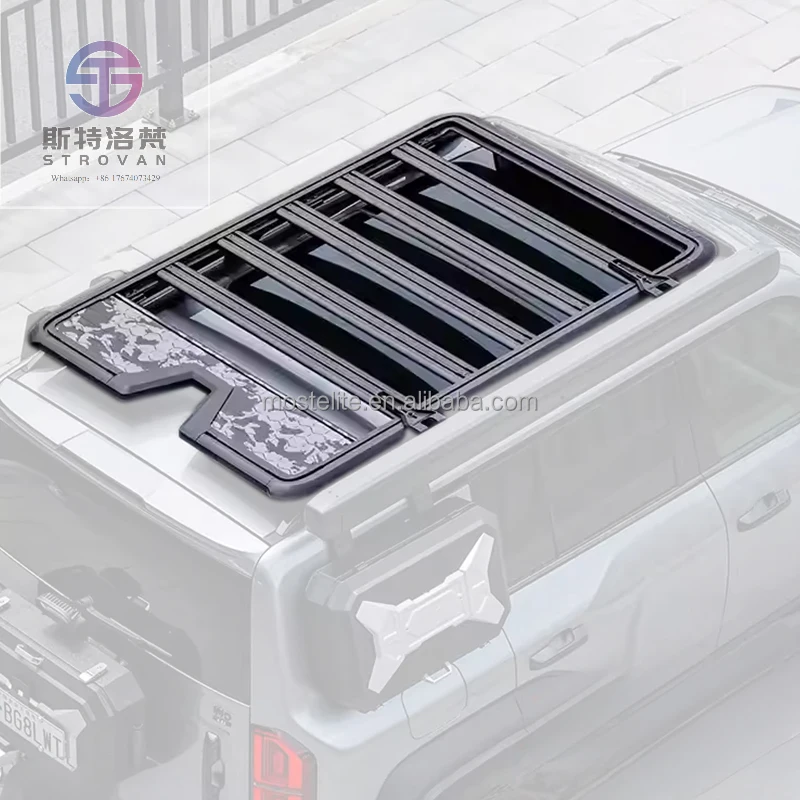 

High Quality Exterior Accessories Off Road Luggage Carrier Aluminum Alloy Roof Rack for BYD Leopard 5 Accessories