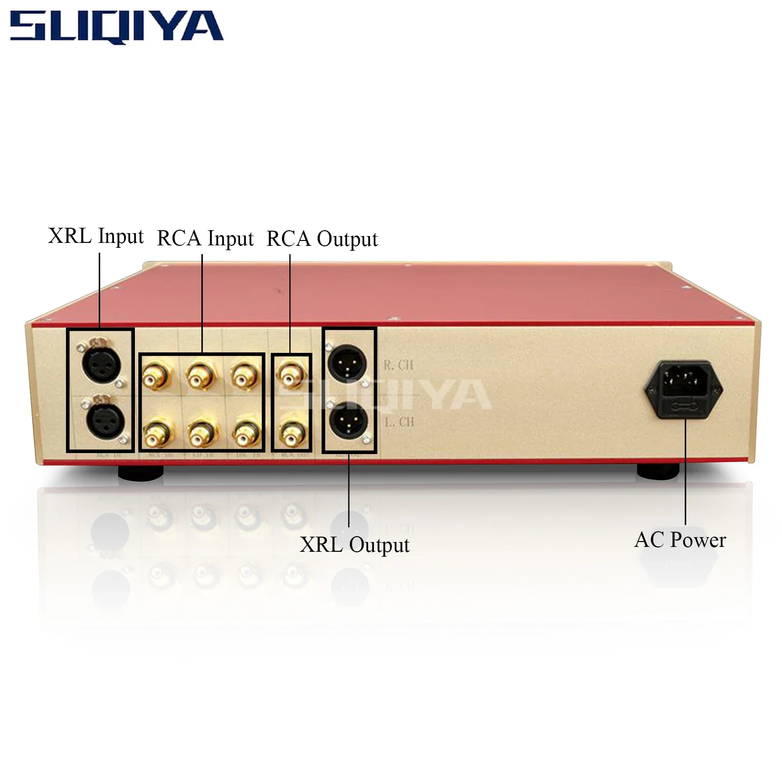 SUQIYA-BRYSTON BP26 Fully Balanced Class A Preamplifier 3 Inputs Hifi Audio Preamp With Remote Control