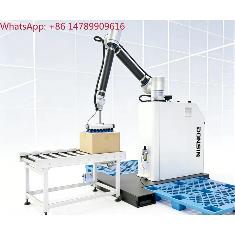

Automated EquipmentDonsin Automatic Cobot 50kg Palletizer Packing For Food Chemical PLC Bearing Core No Programming Required Ea