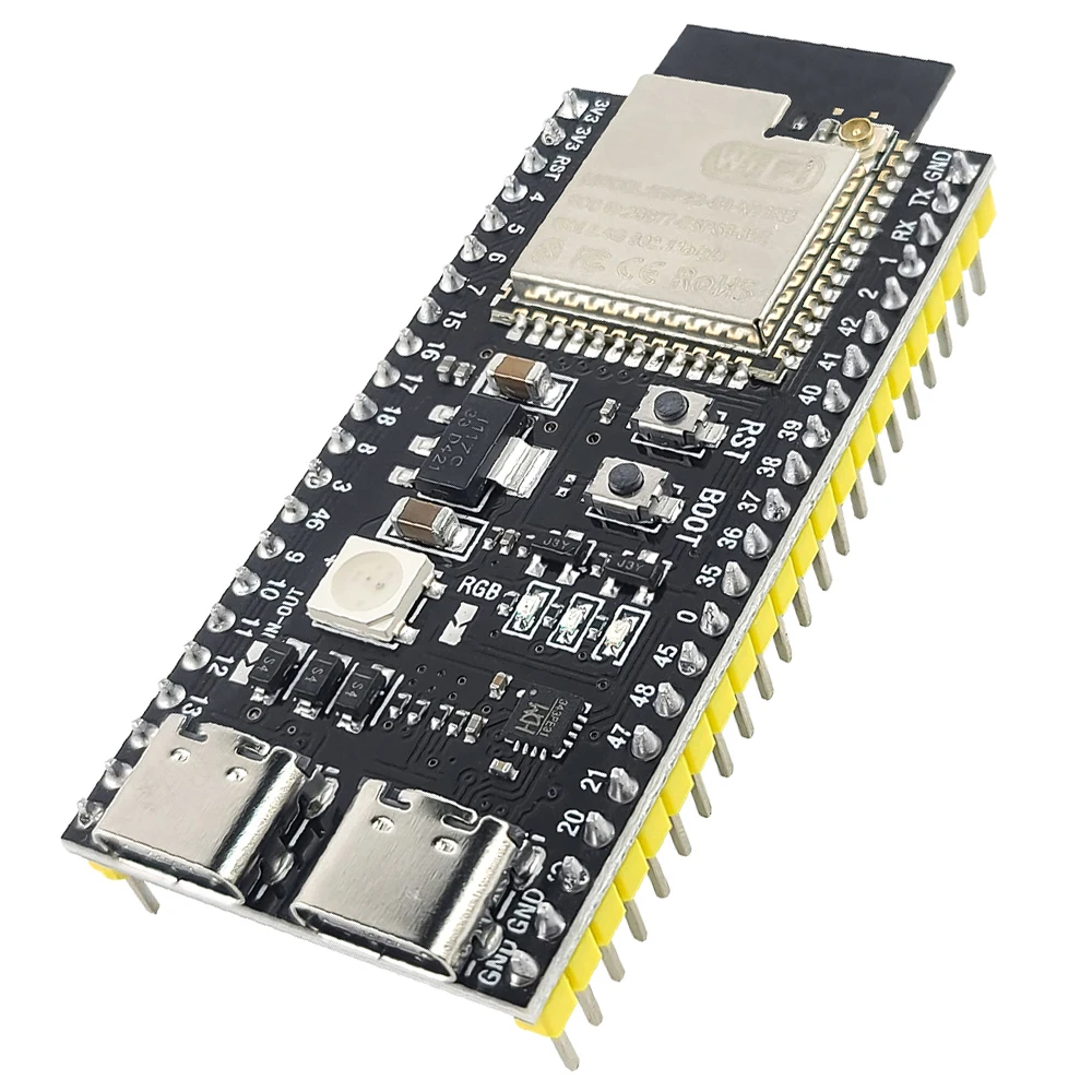 ESP32-S3 Development Board BT 2.4G Extend Wifi Module for Arduino IDF AI DIY 8MB PSRAM 16MB FLASH 44Pin CH343 Type-C ESP32 S3