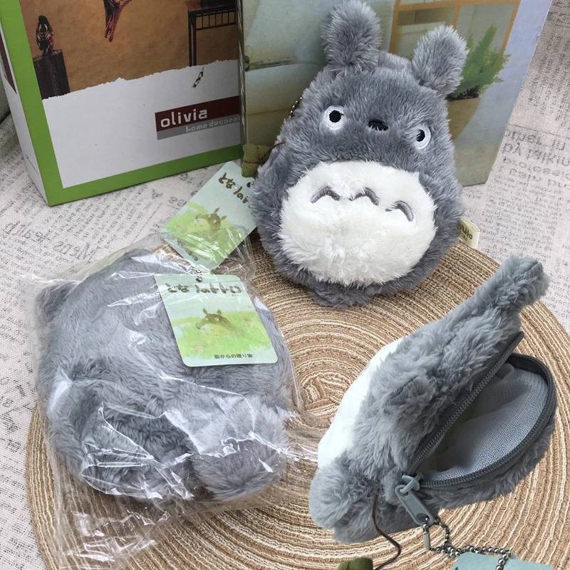 

Мультфильм Kawaii японские игрушки Мой сосед Тоторо игрушки куклы милый персонаж фильма детская кукла сумка кулон брелок семян кошка подарок