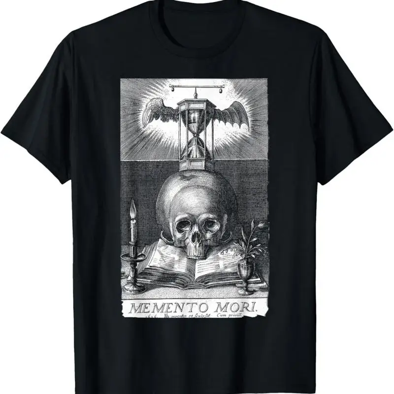 New Limited Memento Mori Stoicism Philosophy Philosopher T Shirt Made In Usa