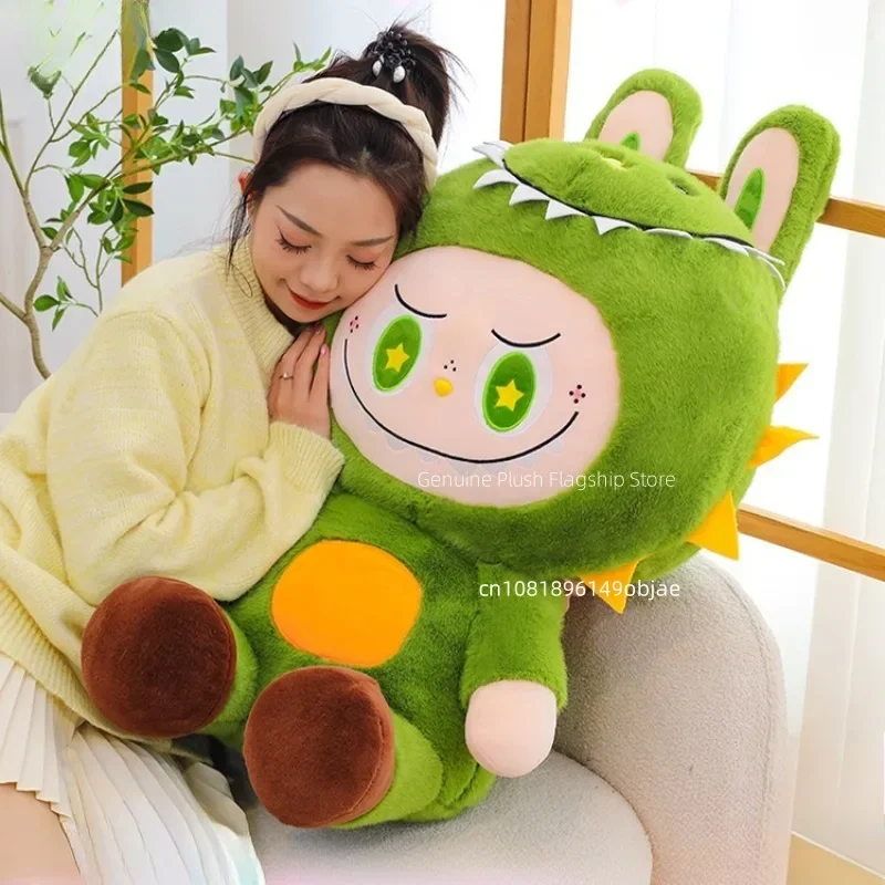

90 см большой размер динозавр Rabu мультфильм аниме плюшевая кукла Kawai Peluche украшение комнаты плюшевые подушки украшения подарки