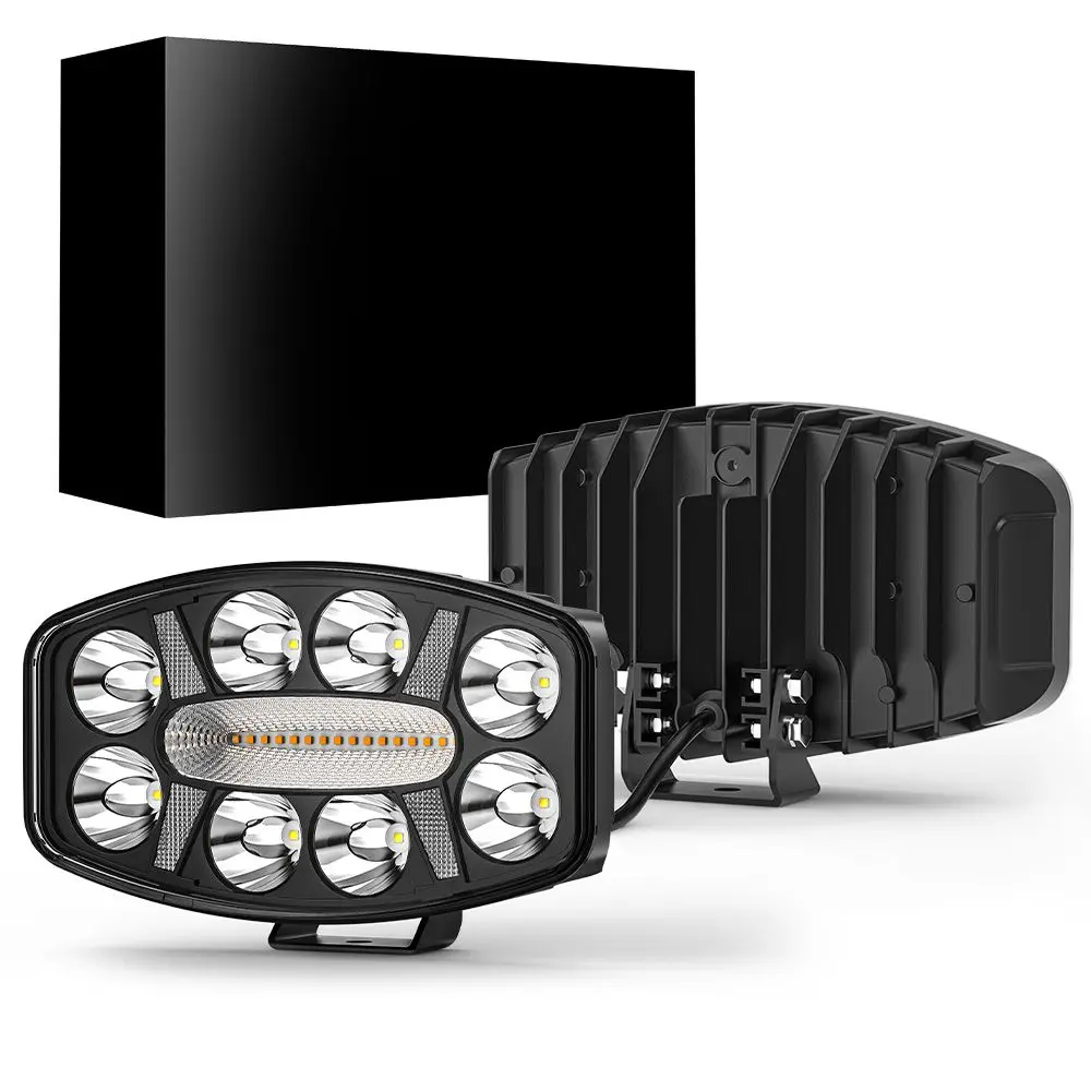 ضوء العمل الأوروبي المقاوم للماء ، ضوء تشغيل نهارية ، مصباح أمامي مساعد للقيادة ، كشاف معدل ، مصباح أمامي للشاحنة ، 10 "، C04