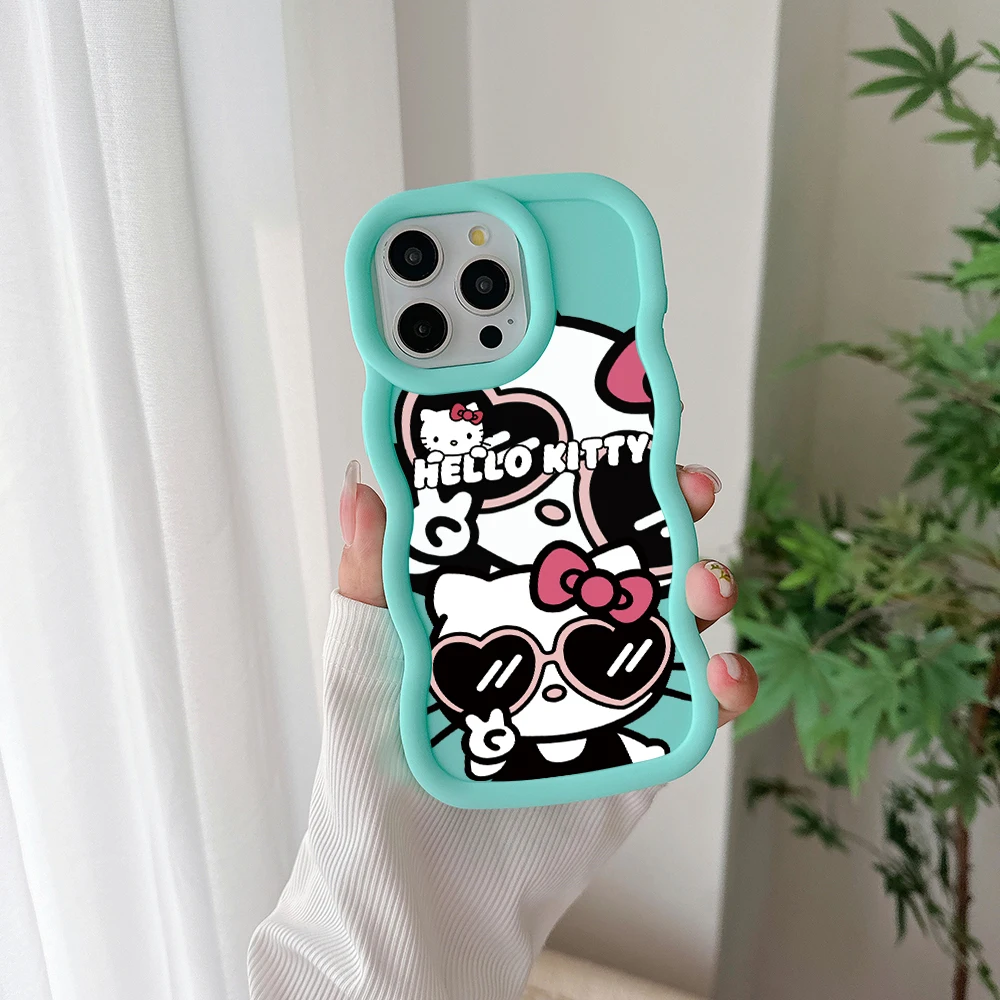 Милый чехол для телефона с аниме Hello kitty для Xiaomi Redmi A1, A2, 8, 8A, 9C, 9T, 10C, 12C, 13C, Poco X3, X5 Pro Plus, 4G, 5G, мягкая задняя крышка из ТПУ