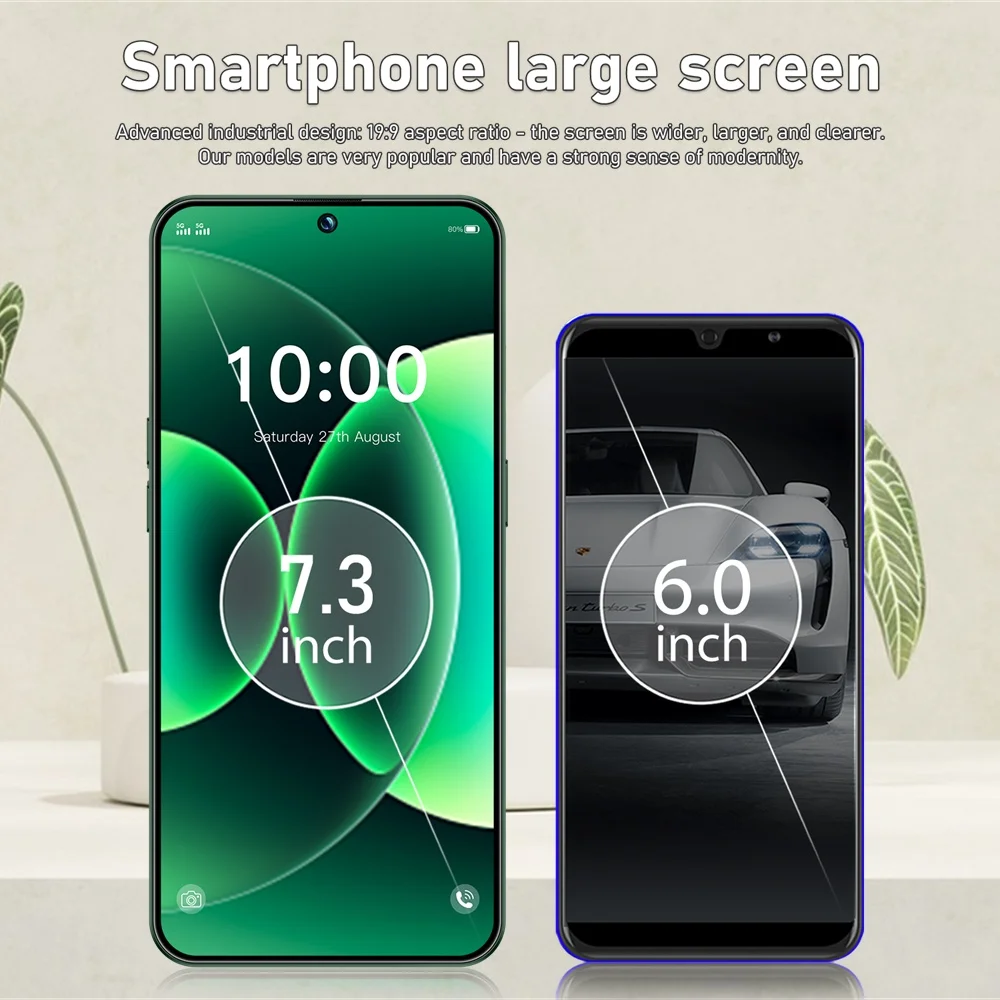 K-Touch Mobile Phones M17 Pro Max Smartphone 7.3HD Original Cell Phone 4G 5G Dual SIM Android 15 Cheap 7800mAh WIFI GPS Global Version Cellphones