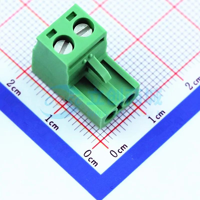 100Pcs, Phoenix Contact plug-in terminal block, 1757019, MSTB 2.5-2-ST-5.08, Number of positions 2P