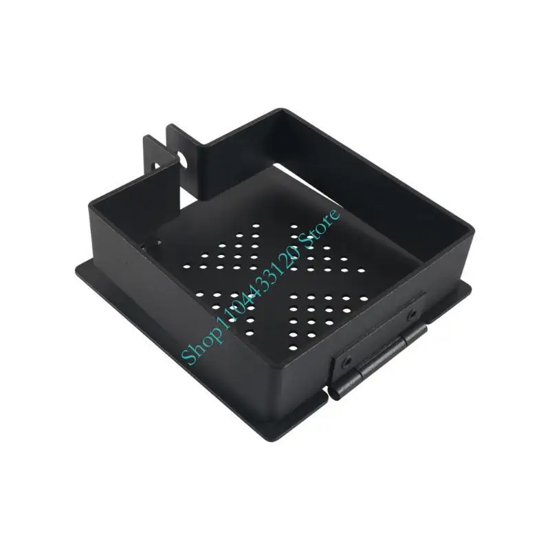 

0XXD Weatherproof Square RVs Bumper End Cap Secure Storage Solution For Sewer Hoses Camping Gear UV Resistant Metal Cover