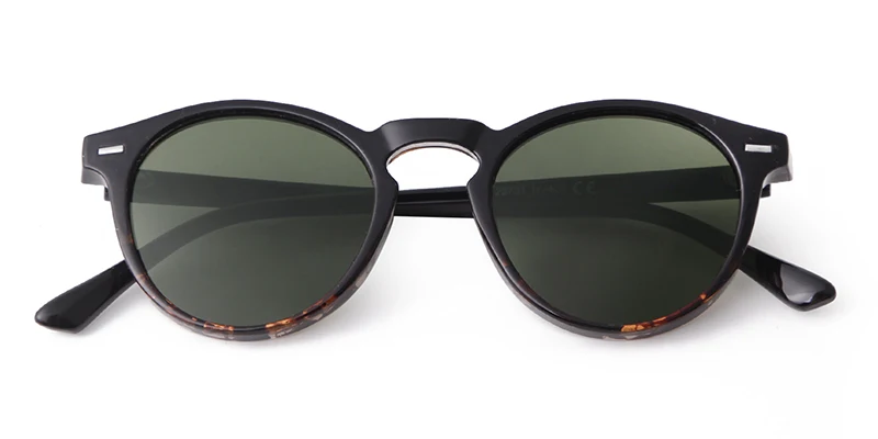 Vintage-Sonnenbrille mit Schildkrötenmuschel, blau, rund, für Damen, 2025, Markendesigner, Retro-Nieten, quadratischer Kreis, Herren-Sonnenbrille, UV400 – Detail 18