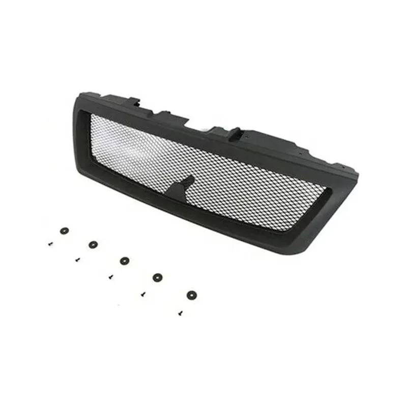 High Quality ABS Modified Racing Front Bumper Grille Cover Anti Corrosion Quick Disassembly Auto Upgrade Fitting