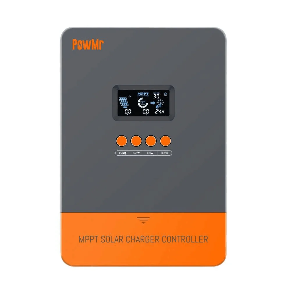 

MPPT 60A 4 Stages Solar Recharger Controller 12/24/36/48V Automatic Detect LCD Display with Blacklight Regulator