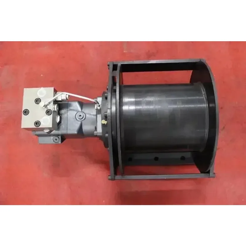 1 Ton (10 KN) Mini Hydraulic Compact Winch - Lightweight Pulling , Suitable for Crane Mounting & Small-Scale Hoisting Tasks