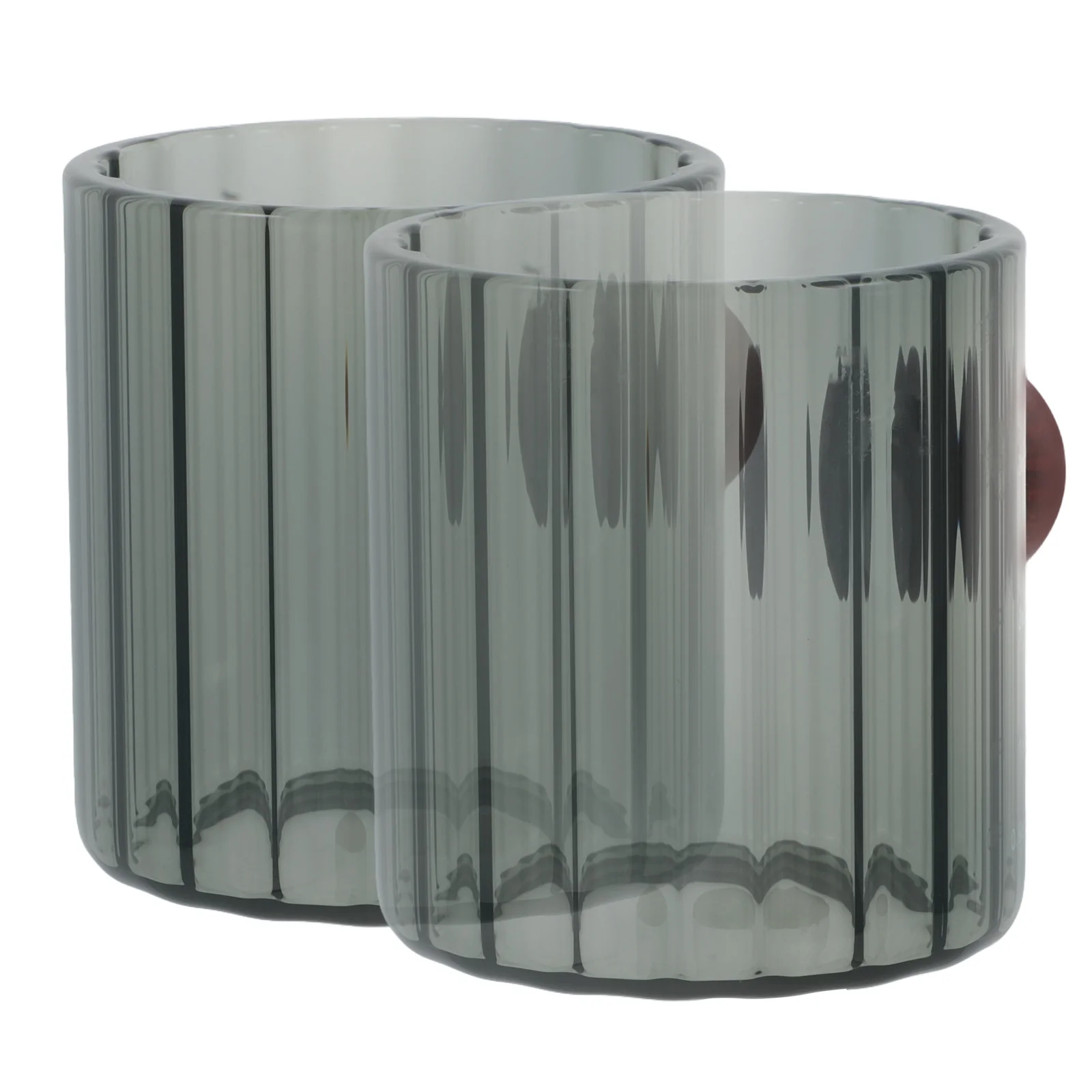 

Coffee Mug Milk Cup Clear Sauce Pitcher Espresso Shot Glass Jug Frothing Grey Ceramic Shots