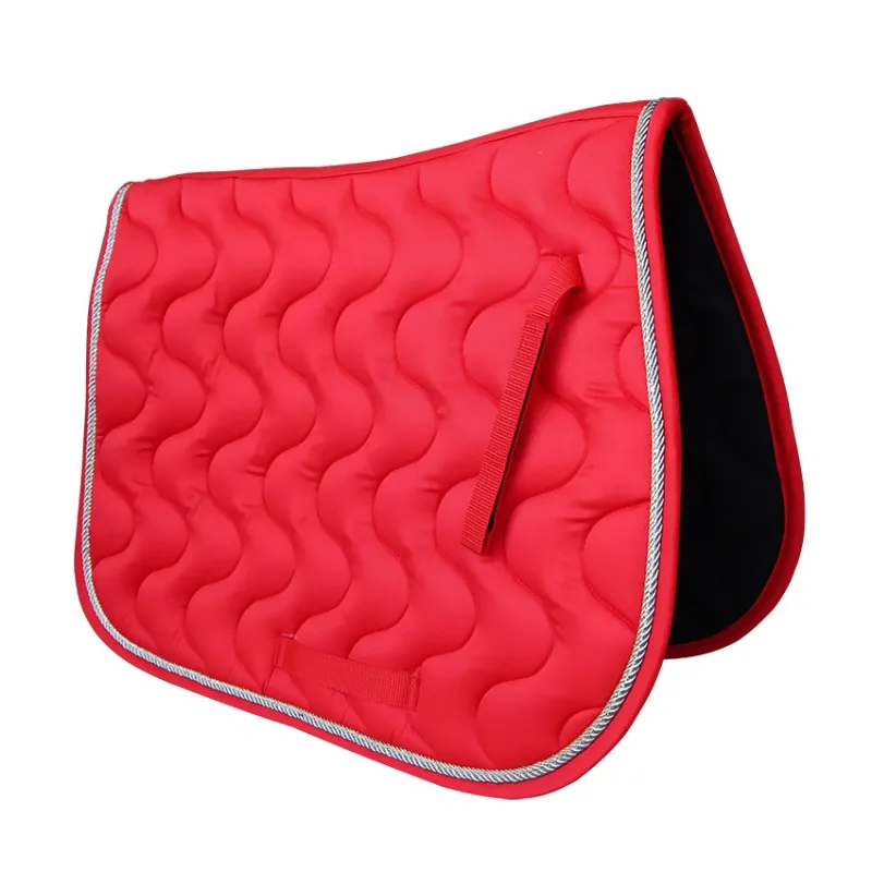 Suitable For Horse Saddle, Quilted Saddle Pad, T/C Fabric Shock Absorbing Saddle Cushion
