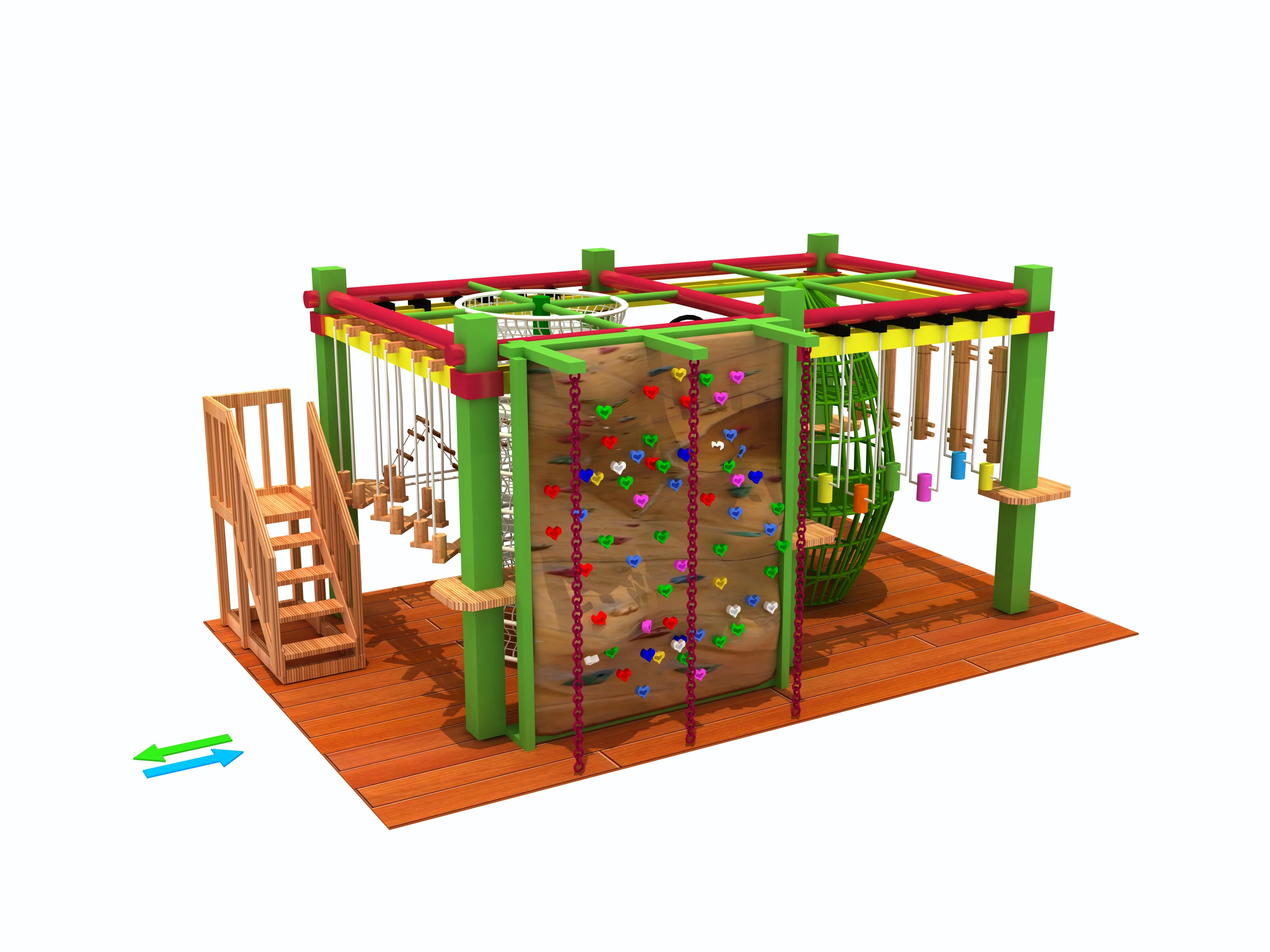 2024 Big Indoor Naughty Castle/Shopping Mall Kids Center Three Level/Nontoxic Playground Equipment for Indoor