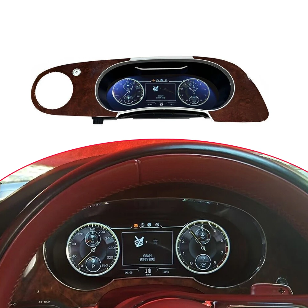 

Цифровая приборная панель-спидометр: обновление экрана для Bentley Continental