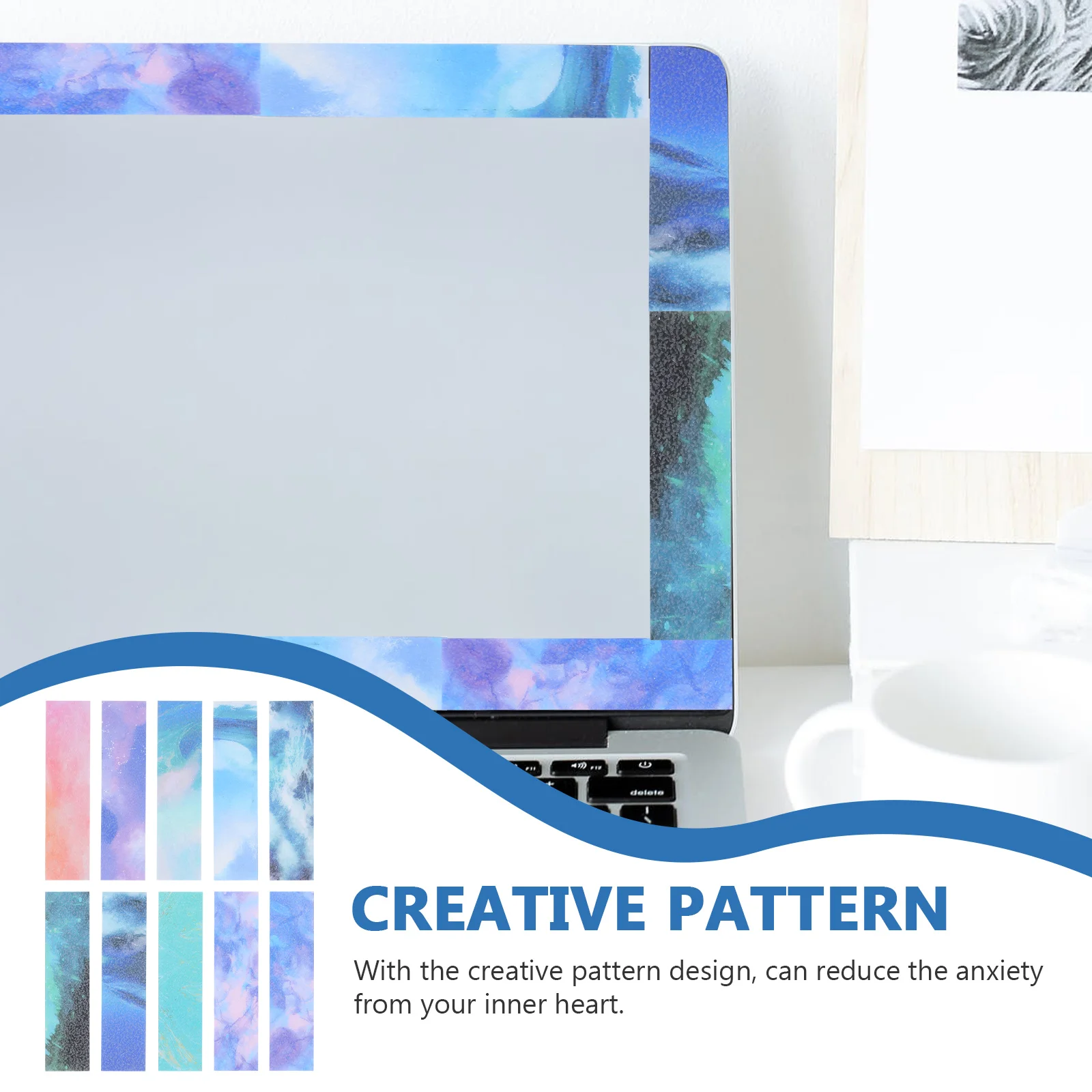 

10pcs Stickers Anti- Sensory Decals Pressure Tools Adhesive Strips For Adults Portable