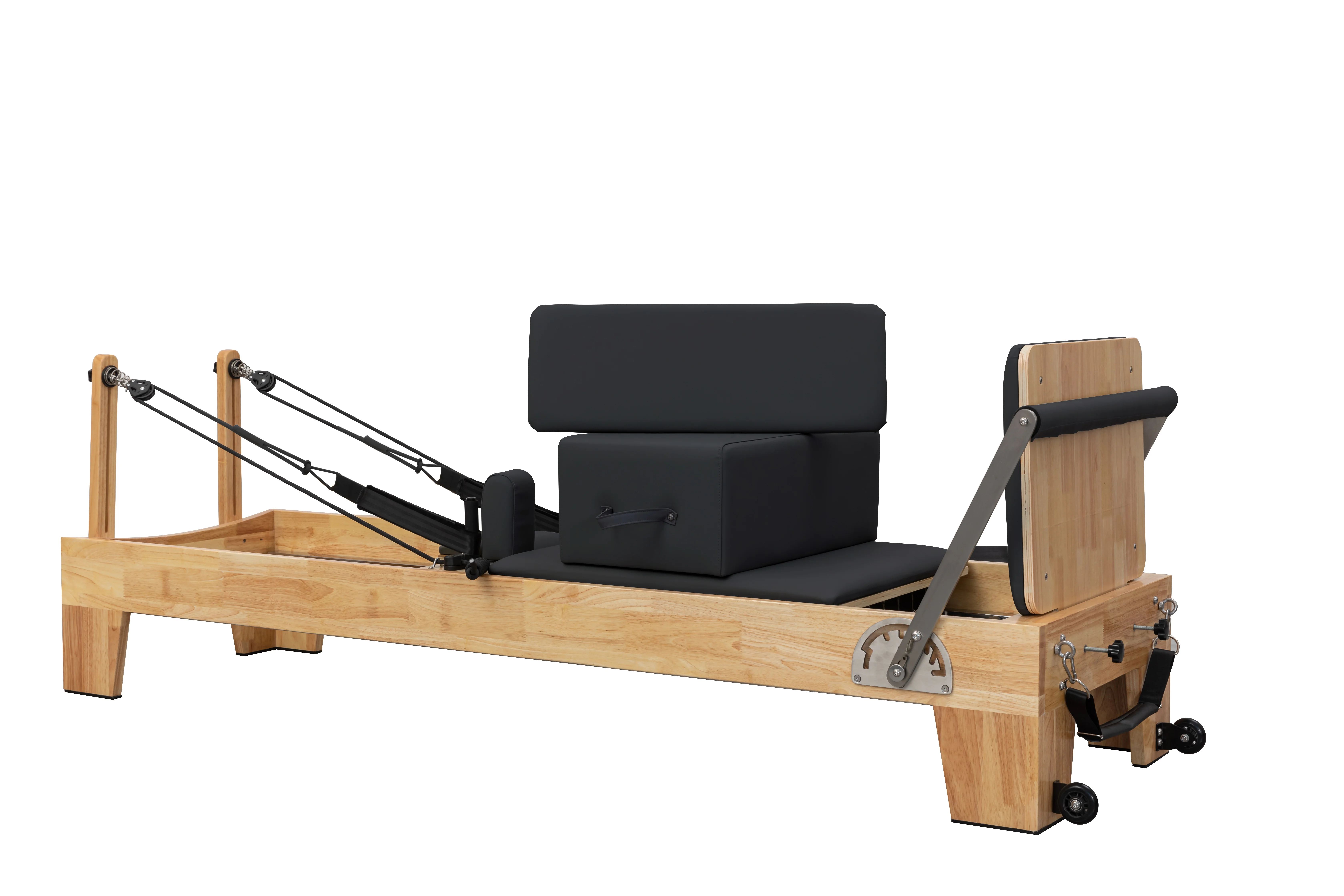Verstellbares Eichen-Pilates-R – Yoga Fitness Pilates Reformer Bewertung und Preis