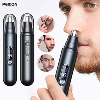 Nose Hair Trimmer Portable Men Nose Hair Clipper Electric Nose Eyebrow Ears Hair Cutting Remover Mini Travel Nose Hair Trimmer