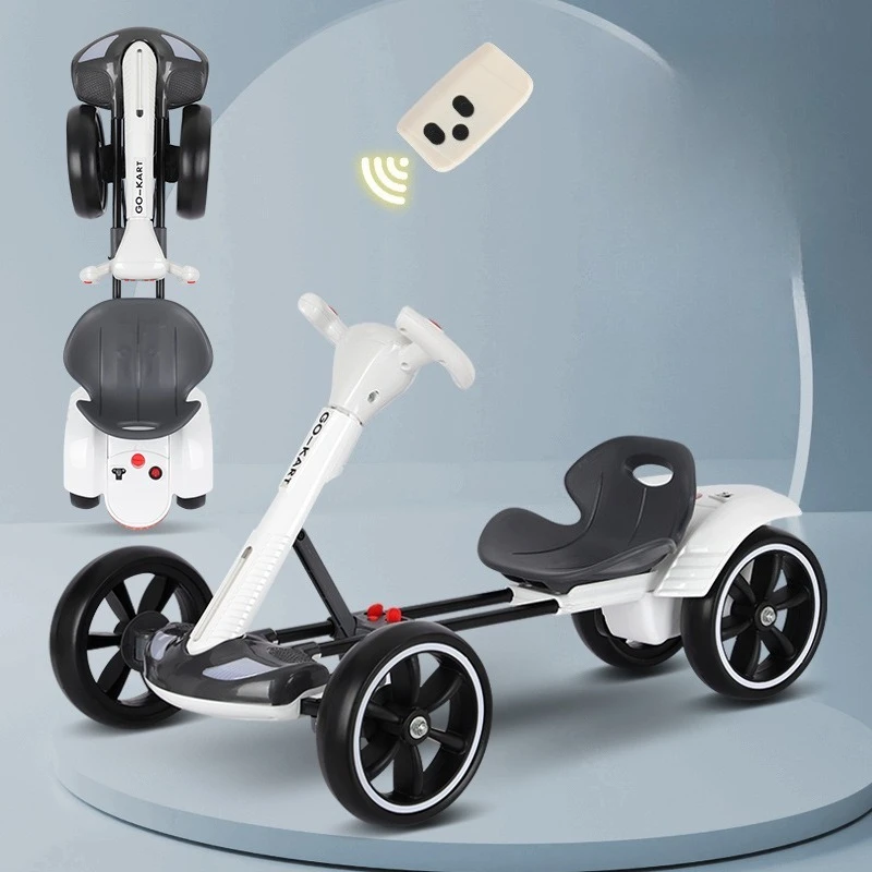 عربة الانجراف 6 فولت ألعاب كارت صغيرة عالية الجودة عربات الذهاب الكهربائية للأطفال مع جهاز التحكم عن بعد سيارة بأربع عجلات #6