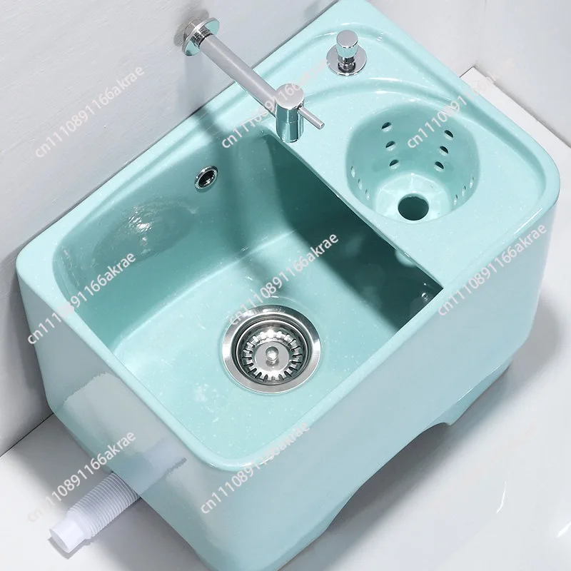 for Color ceramic mop pool household balcony bathroom sink wall washing corner outdoor courtyard floor type