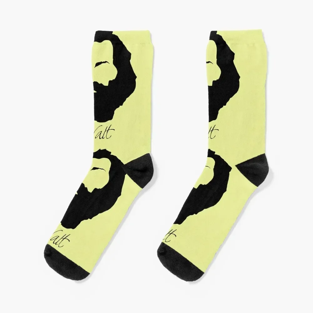 Walt Whitman Socks christmass gift crazy anime tennis Boy Child Socks Women's