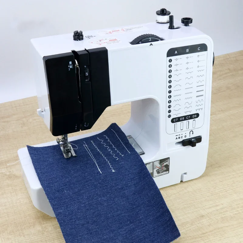 738 Integrated Electric Sewing Machine Multi-Functional Automatic Multi-Linear Expansion Table Base Mini Manual Small Household