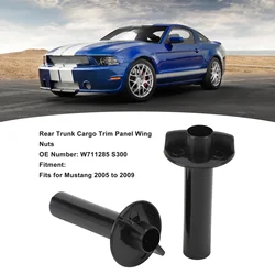 Rear Trunk Cargo Trim Panel Wing Nuts W711285 S300 Trim Panel Fastener Clip Screw Nut For Mustang 2005 To 2009