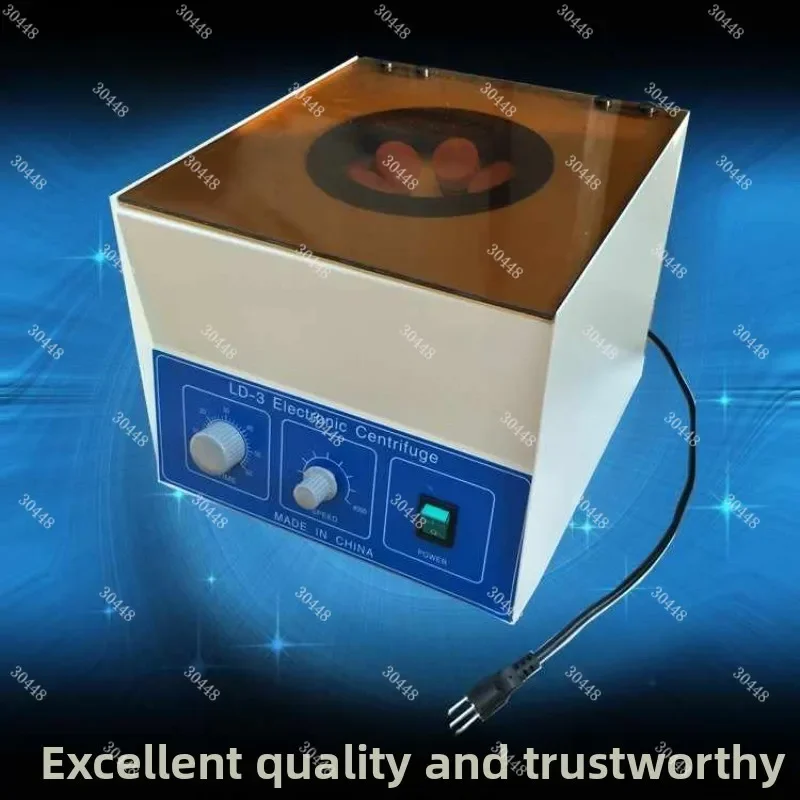 LD-3 Electric Centrifuge Laboratory Sample Separator Multi Plug Type US EU UK AU Standard