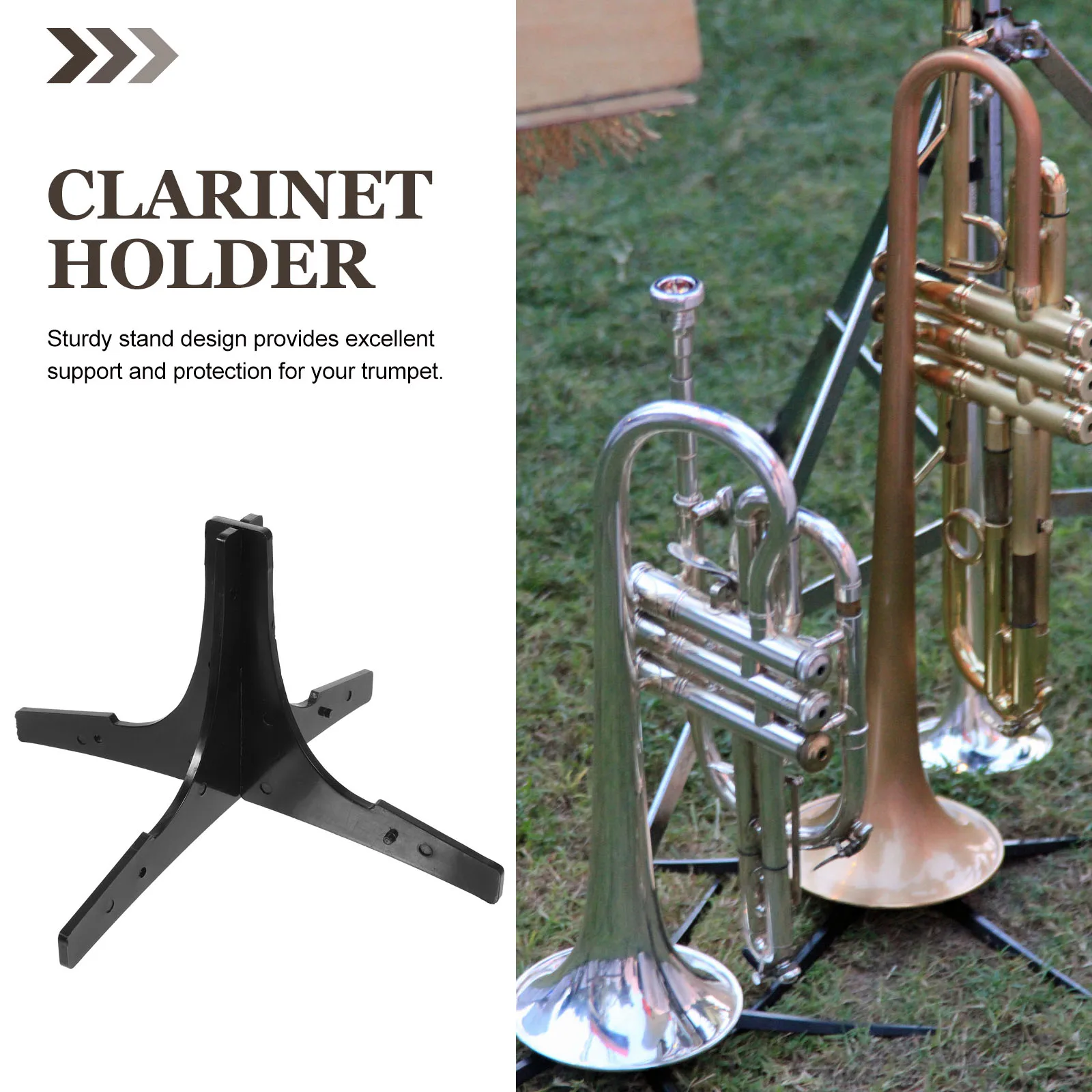 

Portable Detachable Clarinet Holder Oboe Stand Musical Oboe Holder Stand Instrument wind instrument accessory