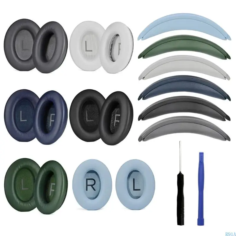 

R91A Easy Installation War Pad для QC45 QC35 на ушных наушниках комфорт.