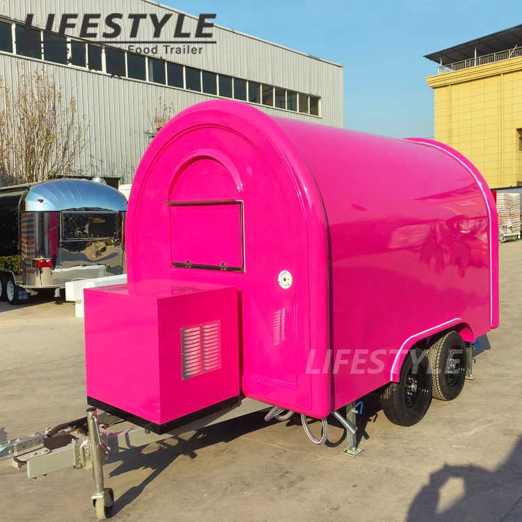 Полностью оборудованный уличный кухонный небольшой грузовик для фаст-фуда для пиццы, кофе, сока, мороженого, хот-догов, десертов, мобильных прицепов для общественного питания