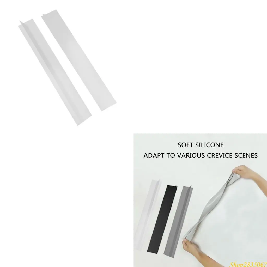 

2Pcs Silicone Stove Gaps Covers Heat Resistant Oven Gaps Filler Heat Resistant Pad Gas Stove Protector Easily to Clean 831F