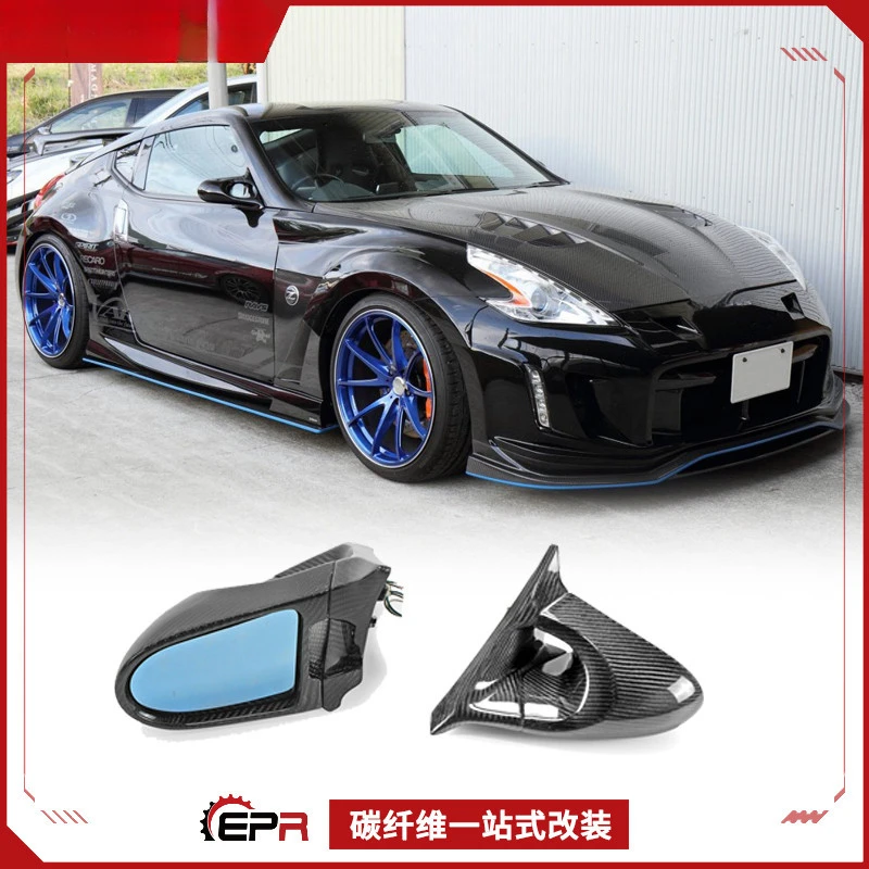 

Для Nissan 370Z Z34 электрические зеркала заднего вида из углеродного волокна-левая/правая часть модификации зеркала заднего вида